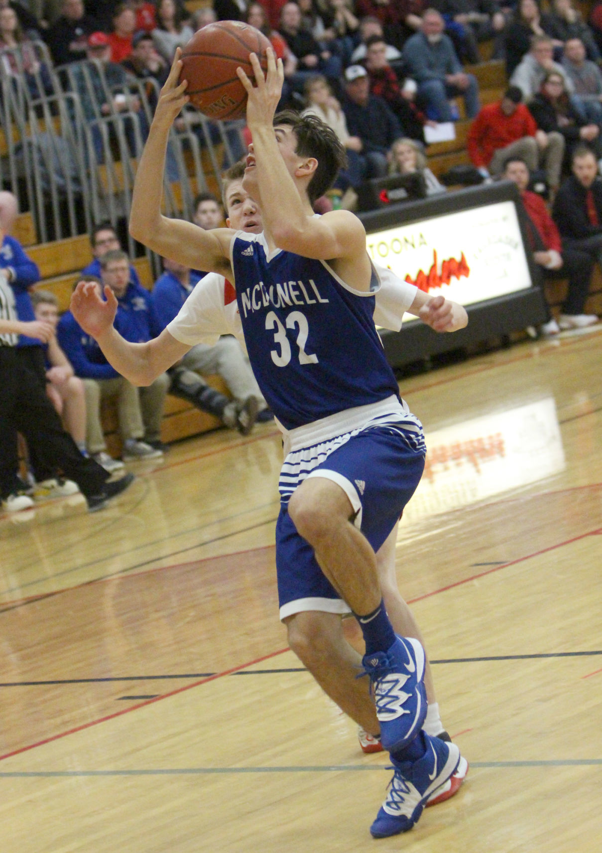 McDonell boys basketball at Altoona 2-13-20